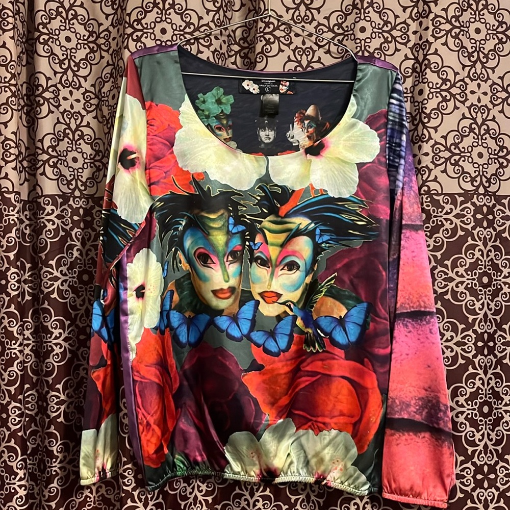 Desigual top inspired by Cirque du Soleil